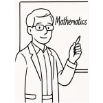 Teacher using the TI-84 online calculator to explain graphing equations to students in class