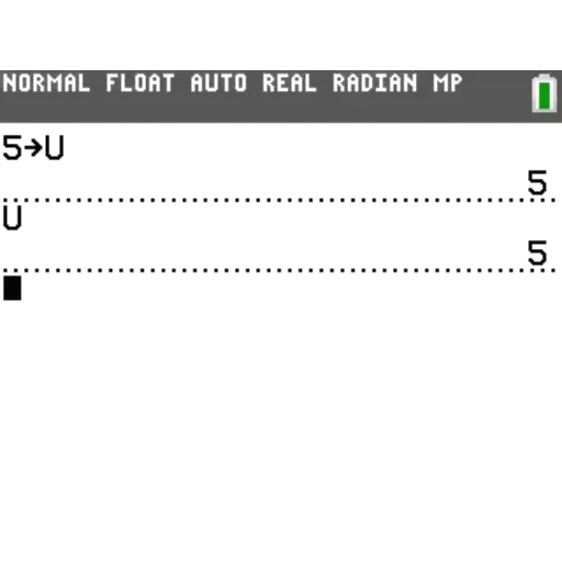 TI-84 Plus CE Introductory Guide 4 ti 84 storing and recalling value
